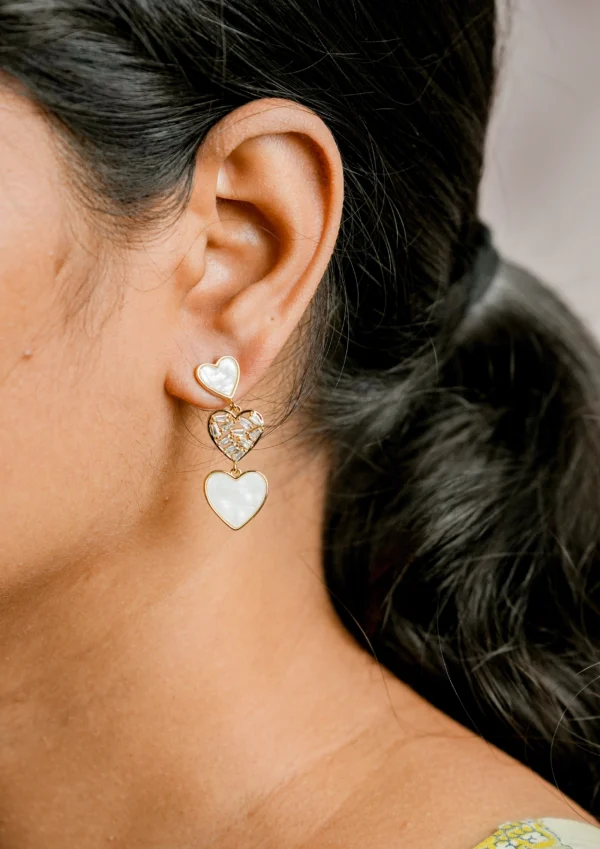 Sweetheart Drop Earrings