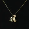 Pearl Grace bow Necklace
