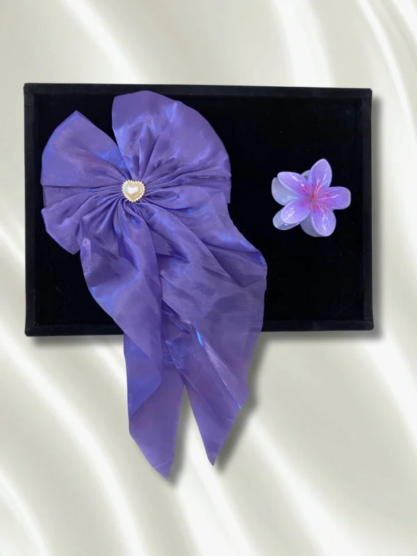 Plum Kiss Bow