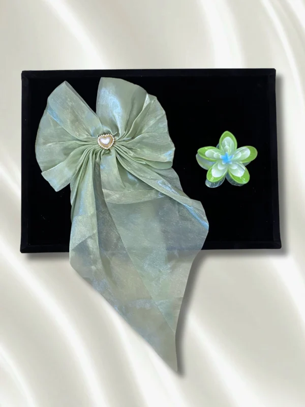 Sage Glow Bow