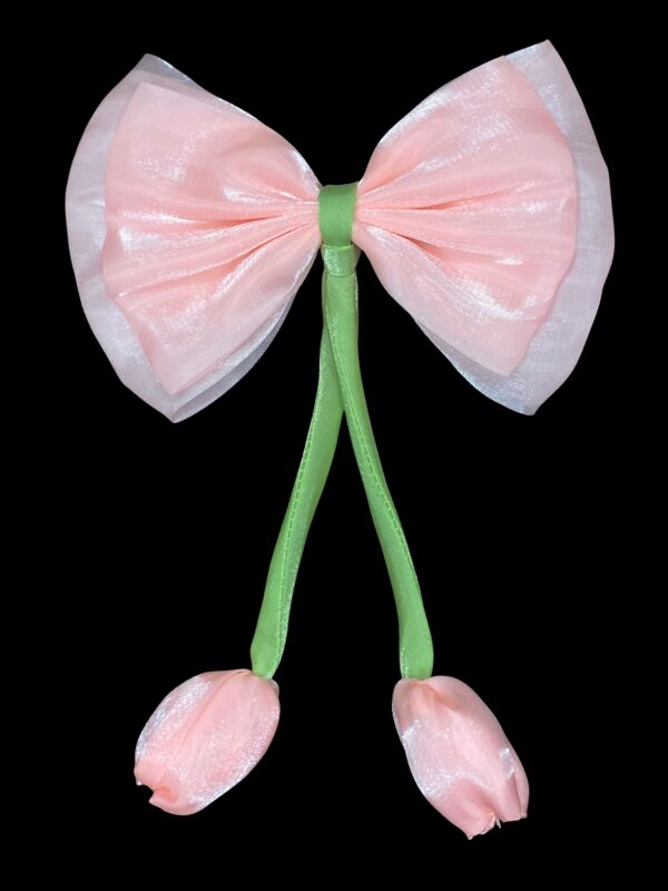 peachy Tulip Dream Bow