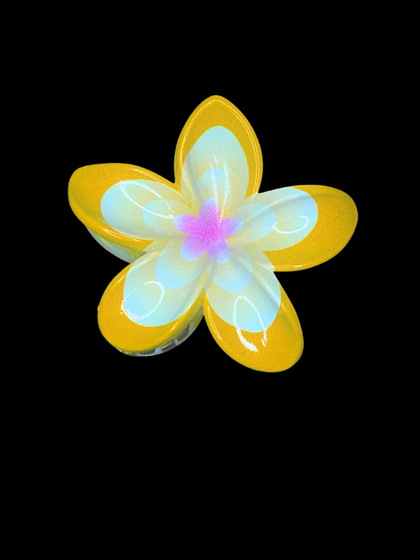Sunset Glow Bicolor Flower Clip