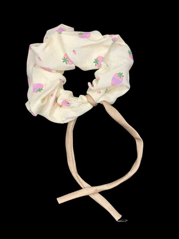 Strawberry Scrunchies