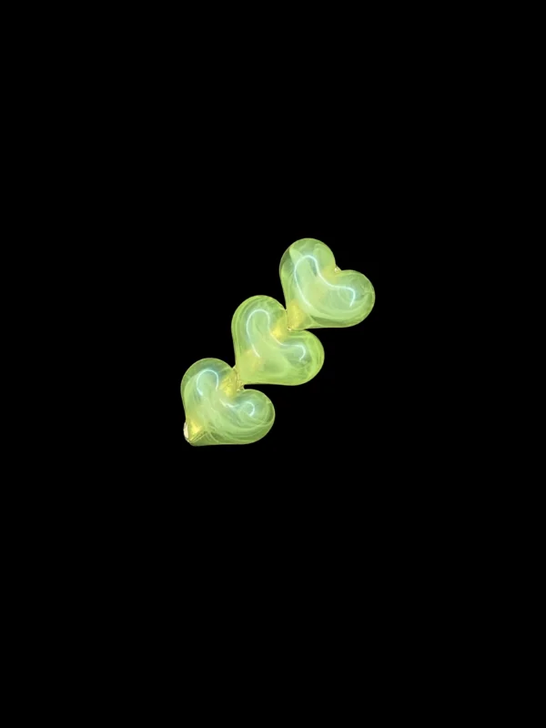 Resin Heart Charm Clip